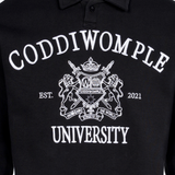 CODDIWOMPLE UNIVERSITY POLO IN BLACK