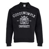 CODDIWOMPLE UNIVERSITY POLO IN BLACK