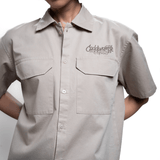BEIGE WORK SHIRT - CODDIWOMPLE