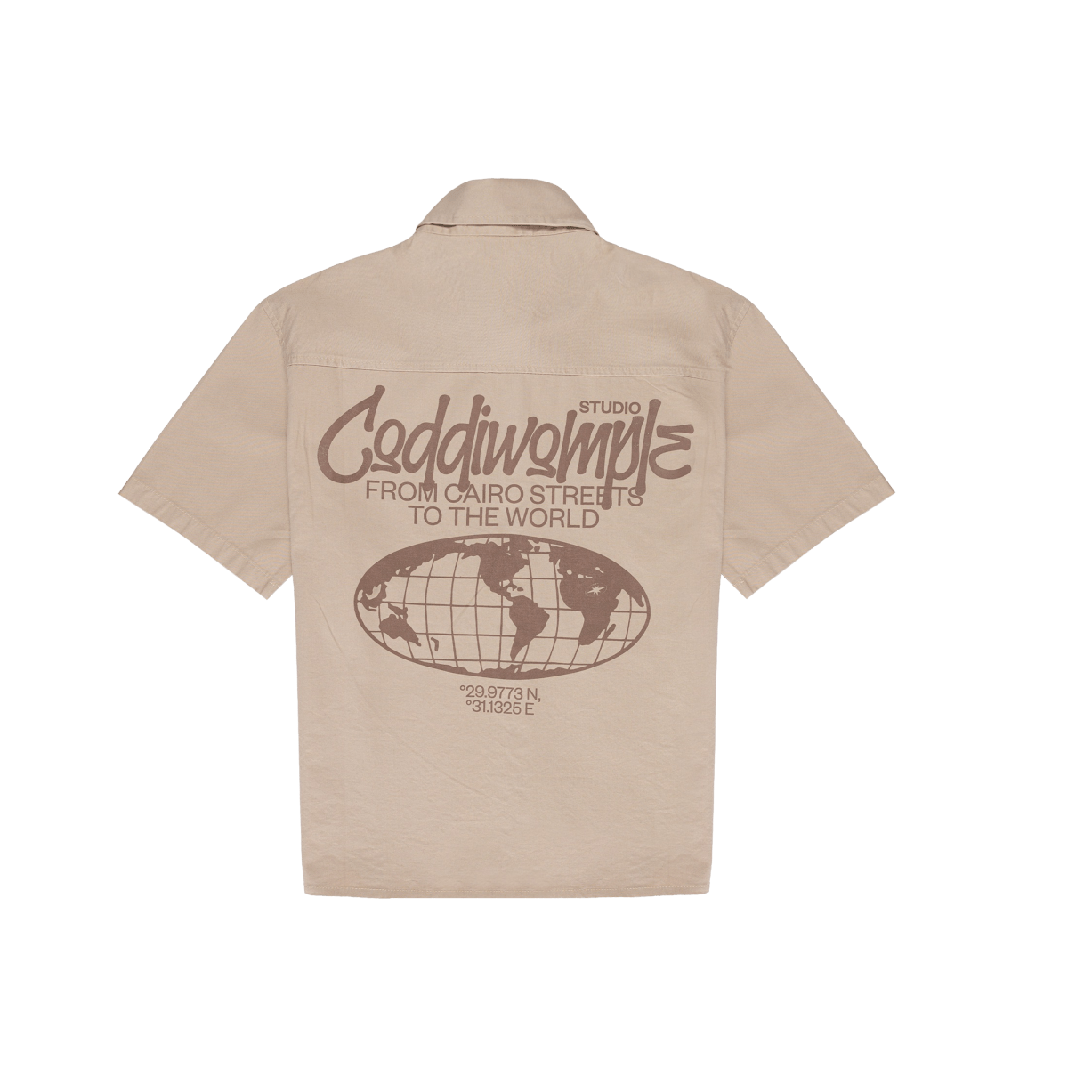 BEIGE WORK SHIRT - CODDIWOMPLE