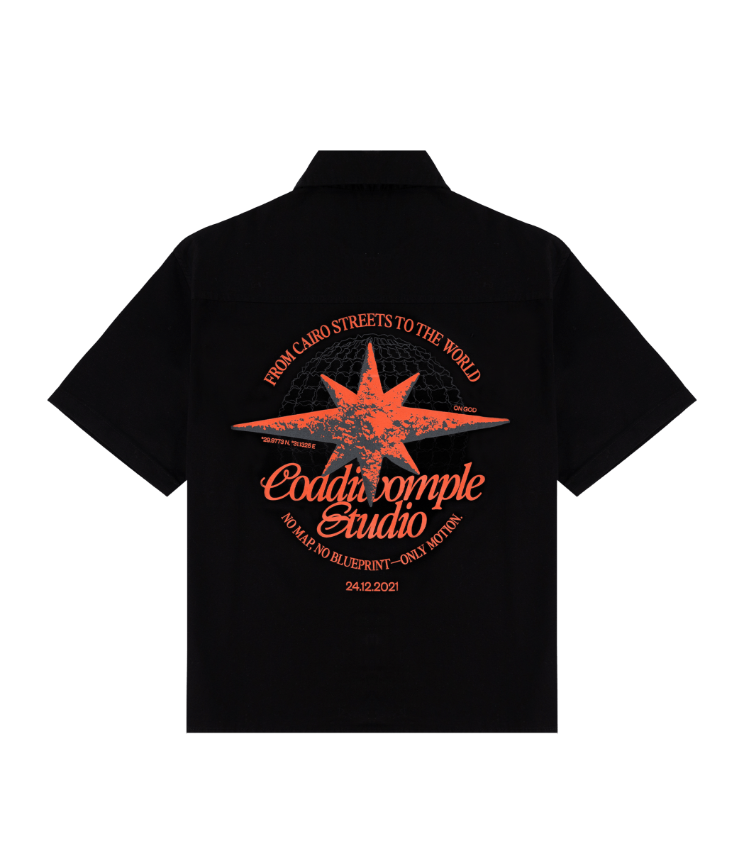 BLACK WORK SHIRT V3 - CODDIWOMPLE