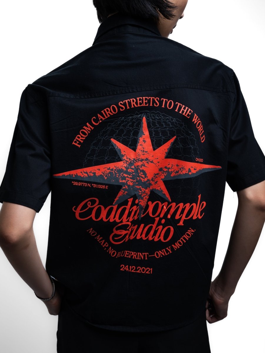 BLACK WORK SHIRT V3 - CODDIWOMPLE