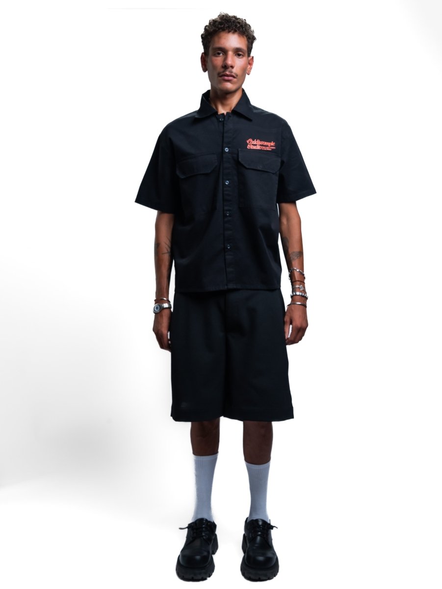 BLACK WORK SHIRT V3 - CODDIWOMPLE