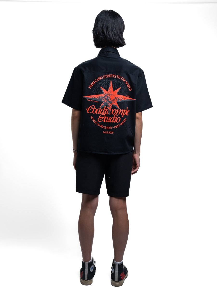 BLACK WORK SHIRT V3 - CODDIWOMPLE