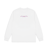 BLAZE WHITE LONG SLEEVE TEE - CODDIWOMPLE