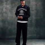 CODDIWOMPLE UNIVERSITY POLO IN BLACK