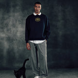 Royal Era Navy CrewNeck