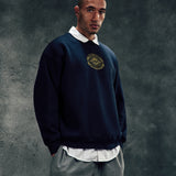 Royal Era Navy CrewNeck