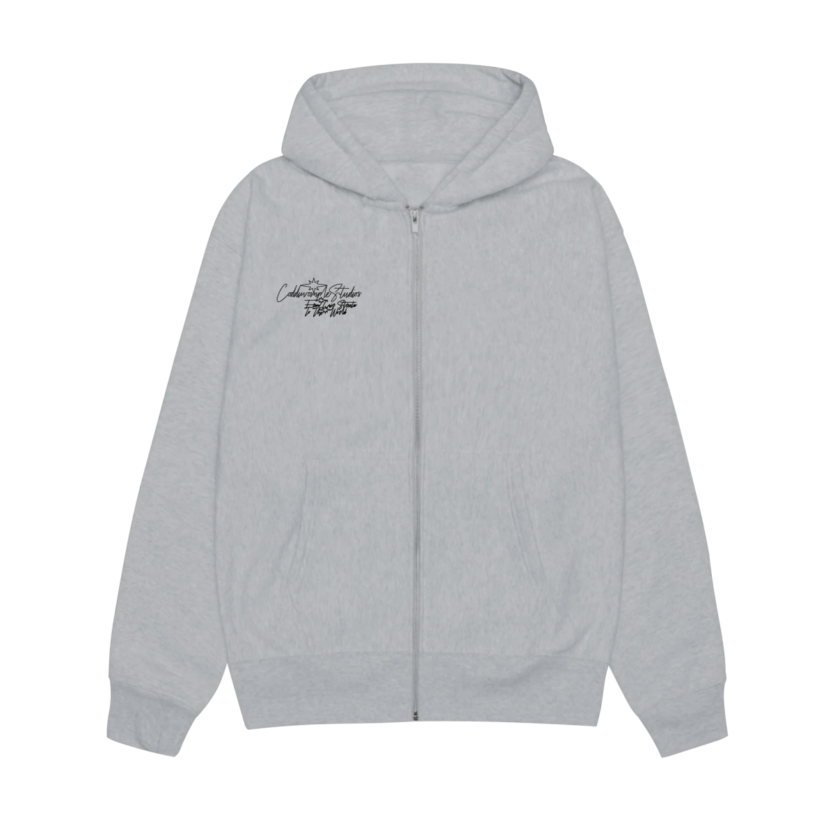 CODDIWOMPLE BASIC EMBROIDERED ZIPUP JACKET - CODDIWOMPLE