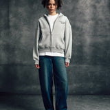 CODDIWOMPLE BASIC EMBROIDERED ZIPUP JACKET - CODDIWOMPLE