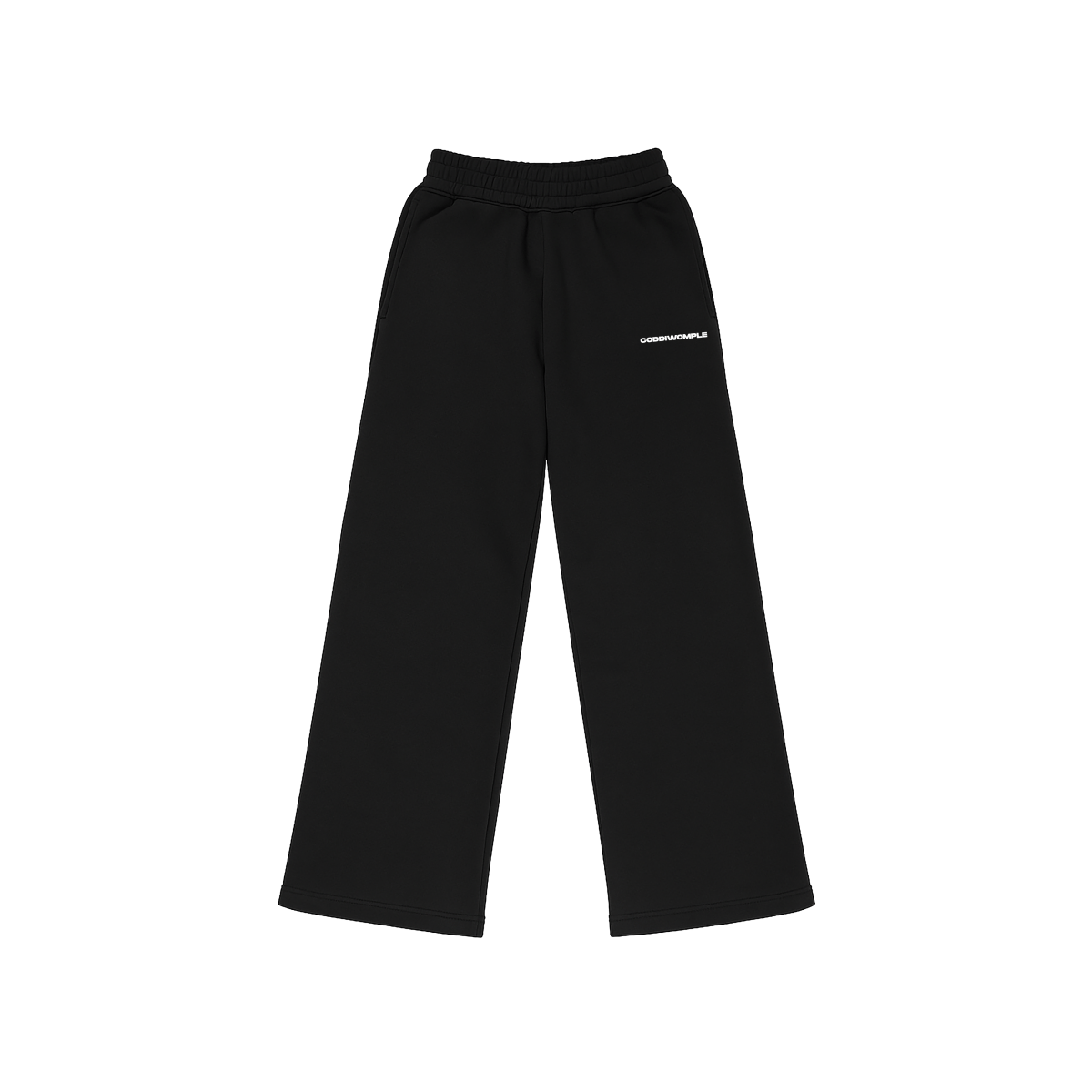 CODDIWOMPLE BLACK SWEATPANTS - CODDIWOMPLE
