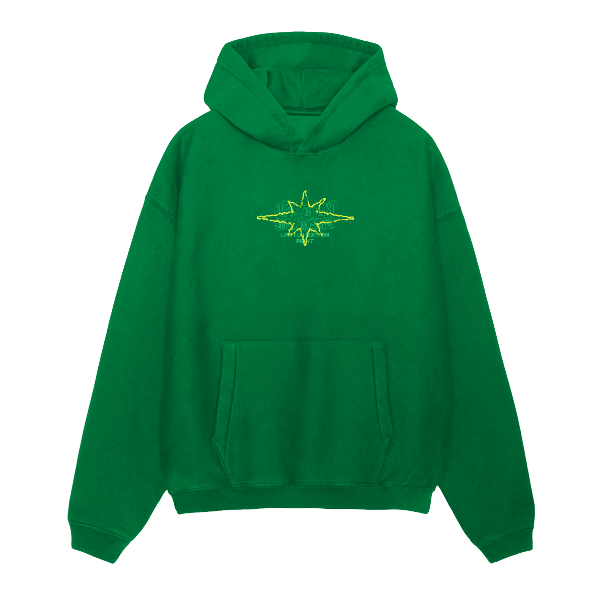 CODDIWOMPLE GREEN RAGE HOODIE - CODDIWOMPLE