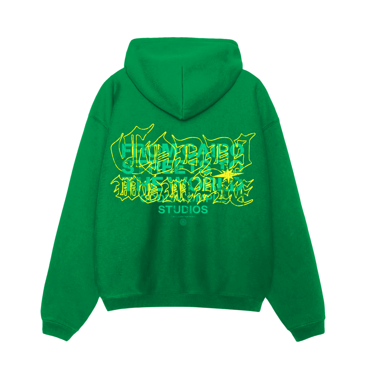 CODDIWOMPLE GREEN RAGE HOODIE - CODDIWOMPLE