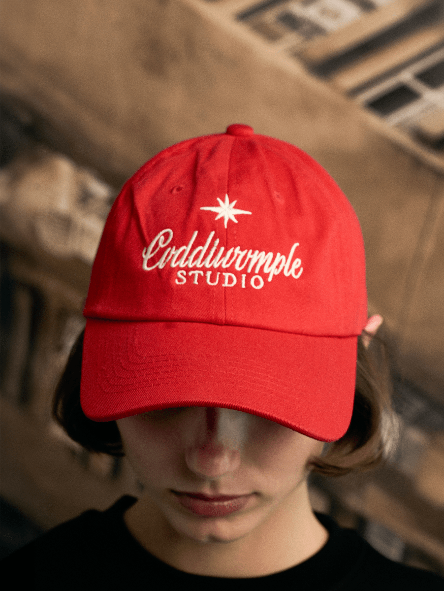 CODDIWOMPLE STUDIO RED CAP - CODDIWOMPLE