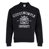 CODDIWOMPLE UNIVERSITY POLO IN BLACK - CODDIWOMPLE