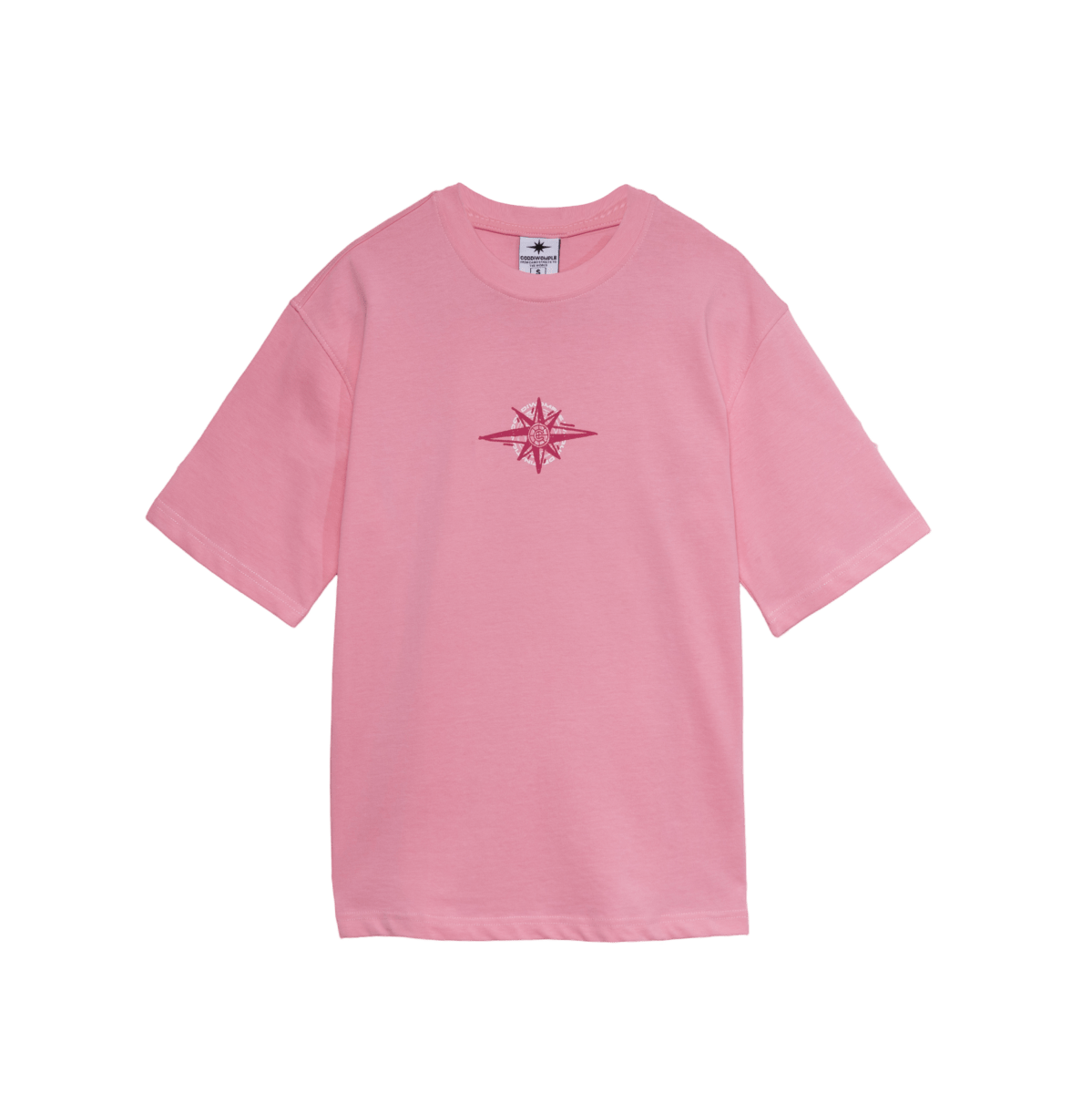 GLOBE PINK TEE - CODDIWOMPLE
