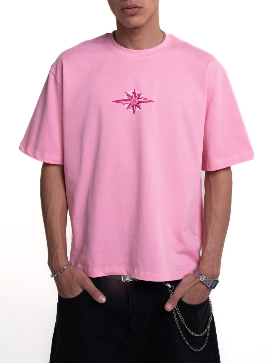 GLOBE PINK TEE - CODDIWOMPLE