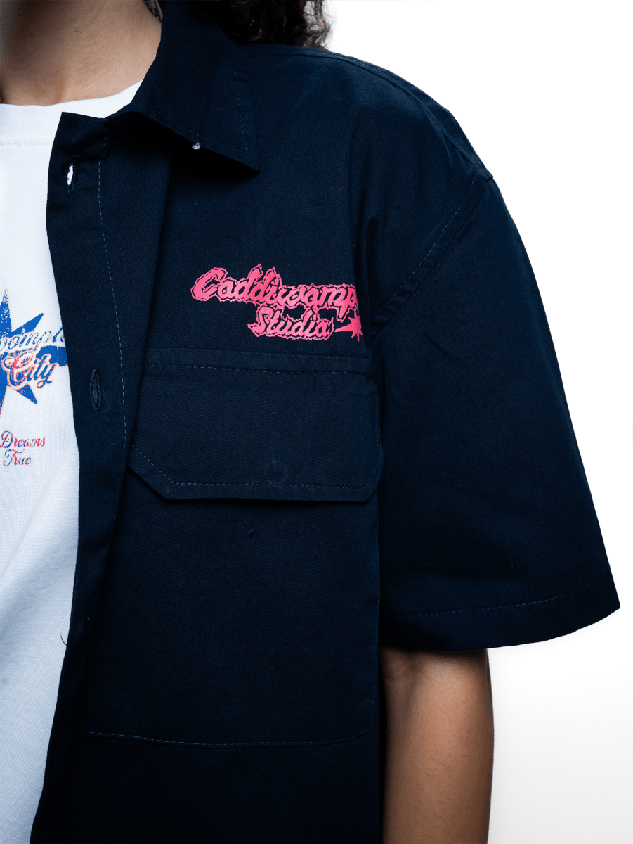 NAVY WORK SHIRT - CODDIWOMPLE