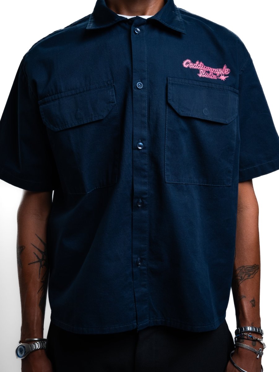 NAVY WORK SHIRT - CODDIWOMPLE