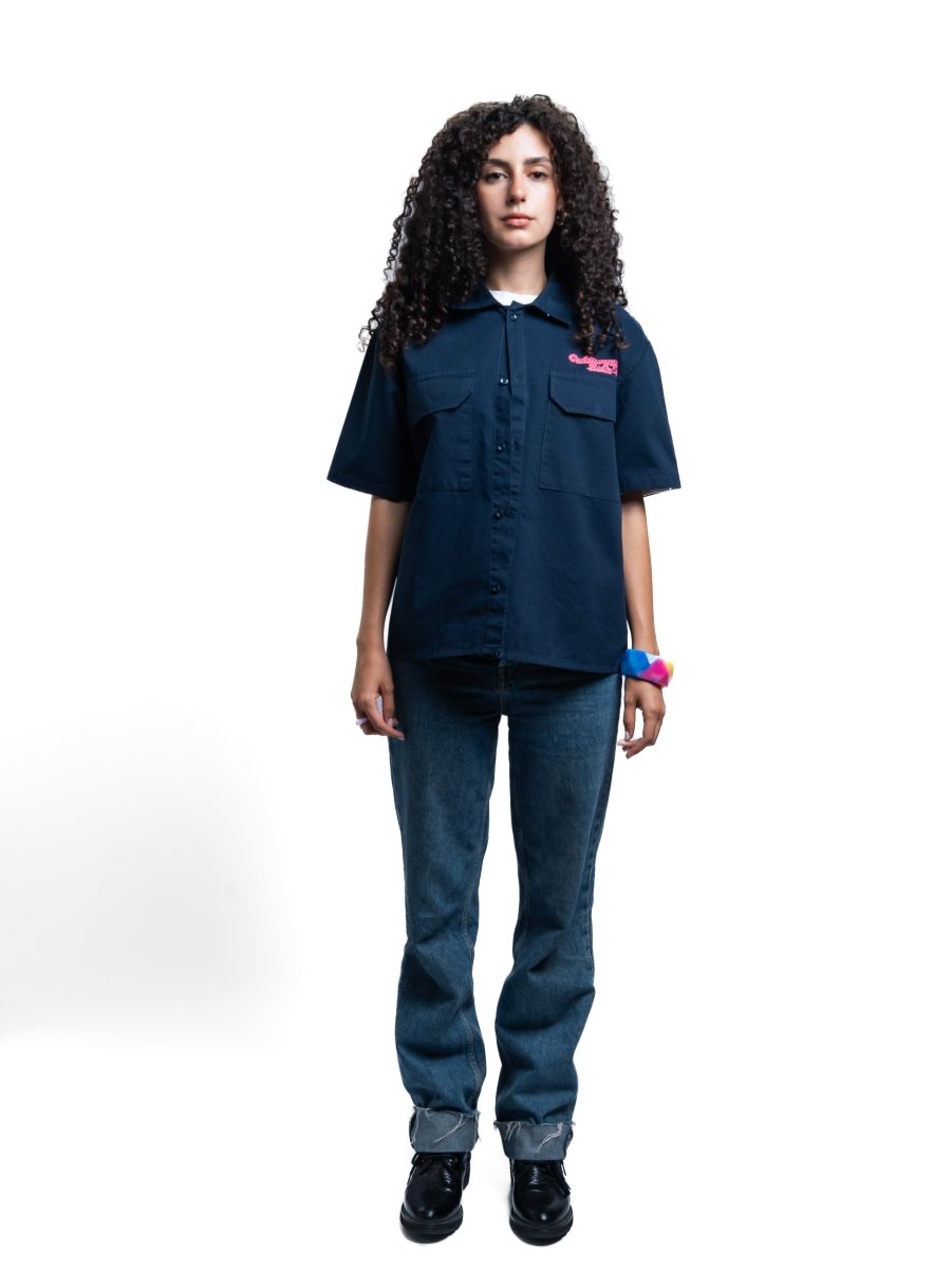 NAVY WORK SHIRT - CODDIWOMPLE
