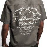 OLIVE WORK SHIRT - CODDIWOMPLE