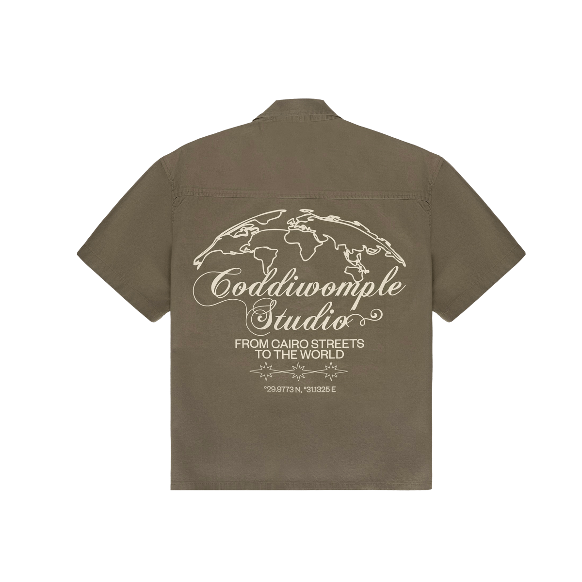 OLIVE WORK SHIRT - CODDIWOMPLE