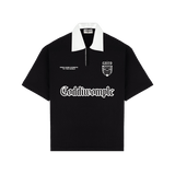 POLO BLACK TEE - CODDIWOMPLE