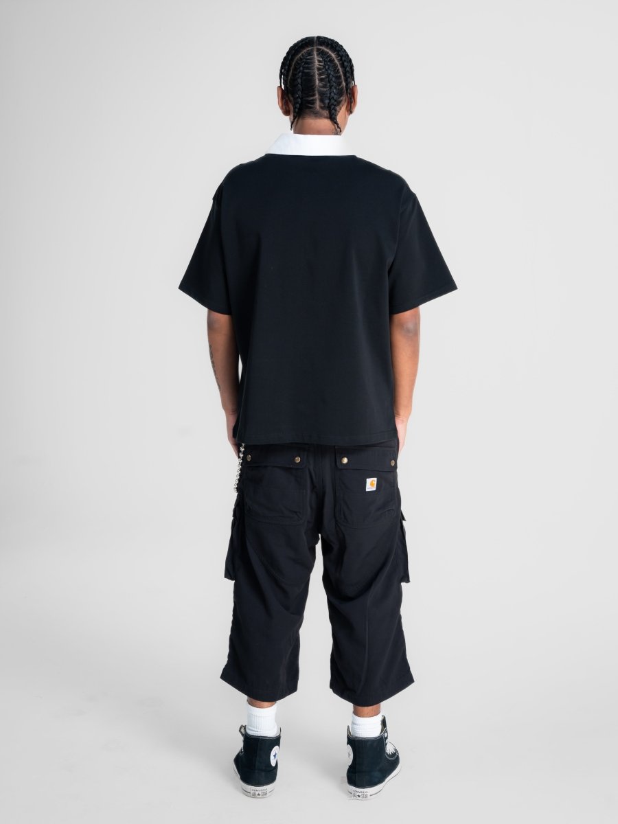 POLO BLACK TEE - CODDIWOMPLE