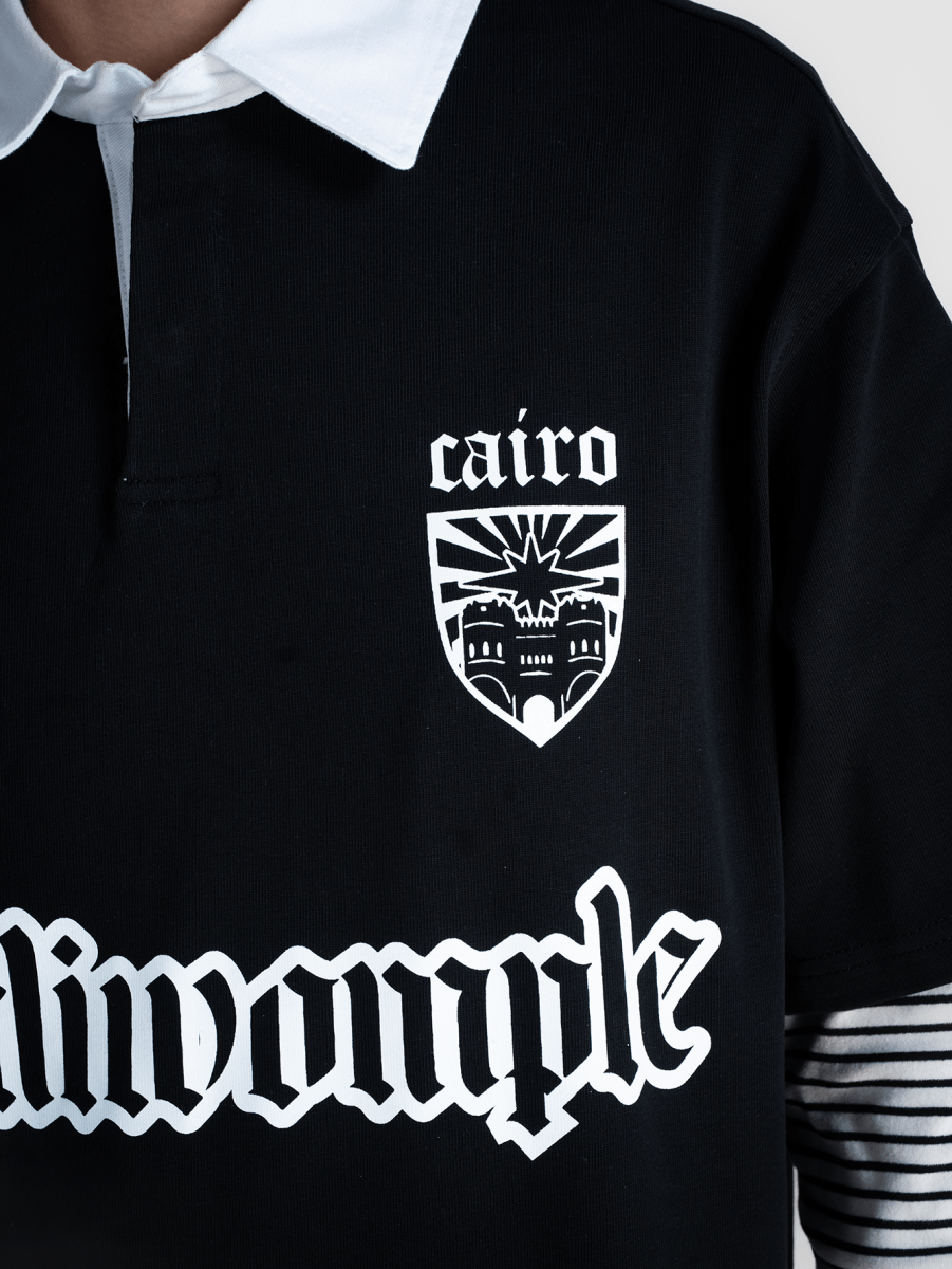 POLO BLACK TEE - CODDIWOMPLE