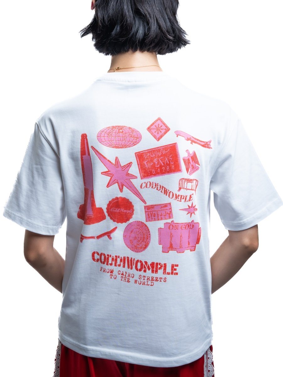 RED STREETS TEE - CODDIWOMPLE