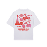 RED STREETS TEE - CODDIWOMPLE