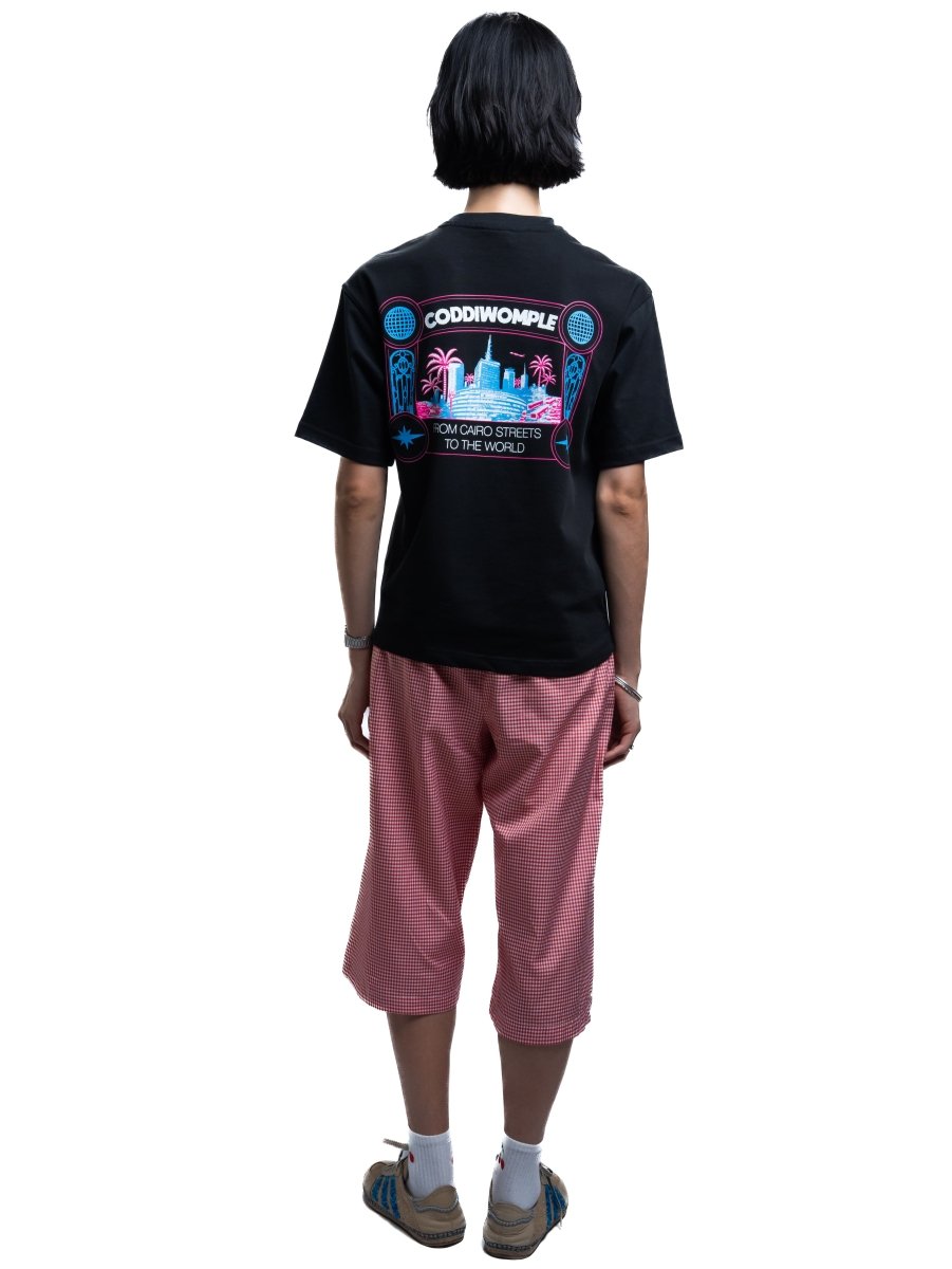 RETRO CITY BLACK TEE - CODDIWOMPLE