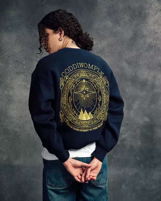 Royal Era Navy CrewNeck - CODDIWOMPLE
