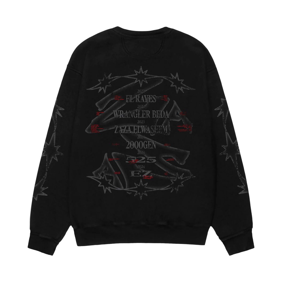 ZAZA TOUR CREWNECK - CODDIWOMPLE