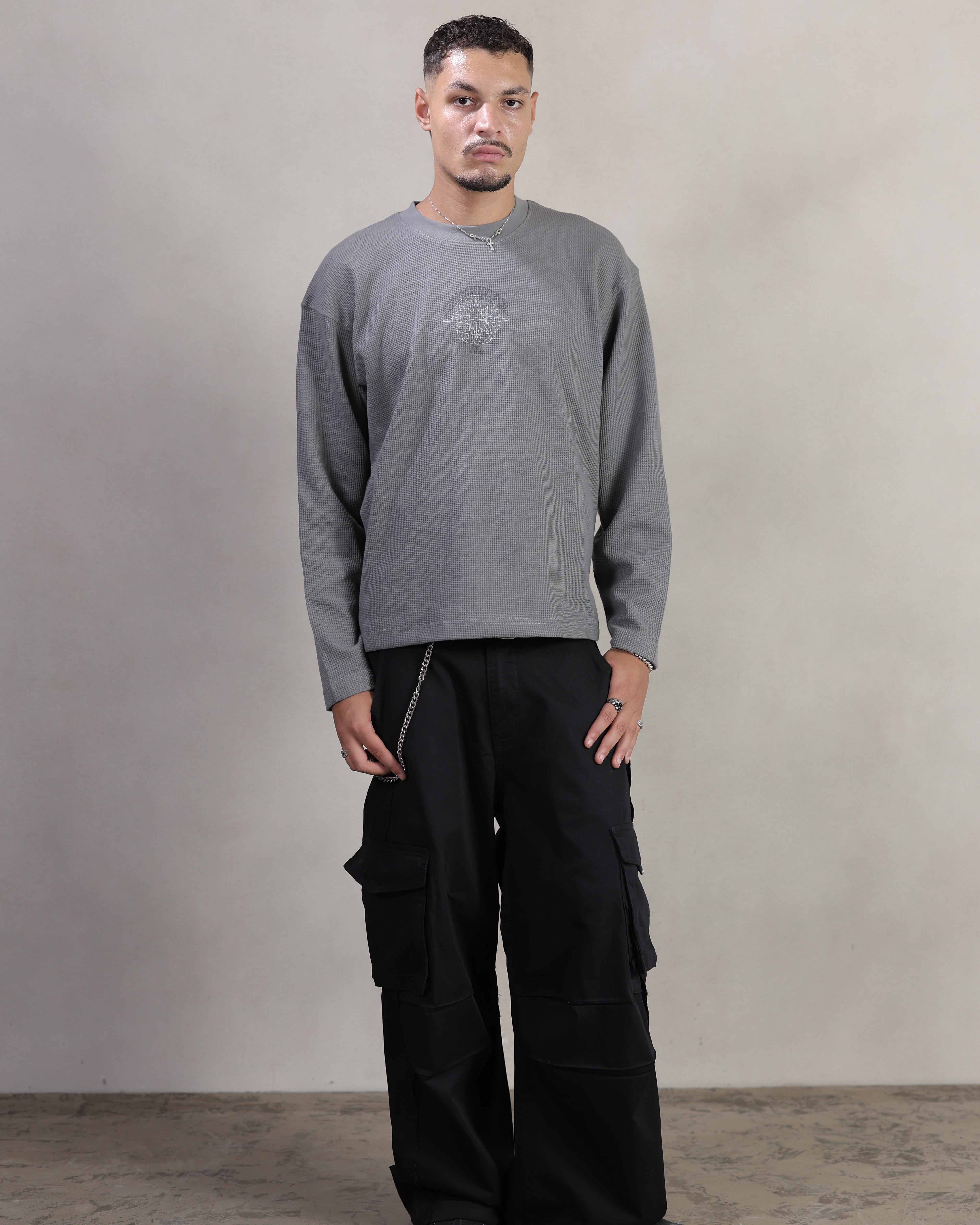 GRAVITY WAFFLE LONG SLEEVE