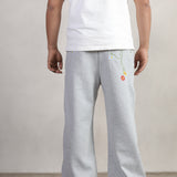 FLOWERS GREY SWEATPANTS