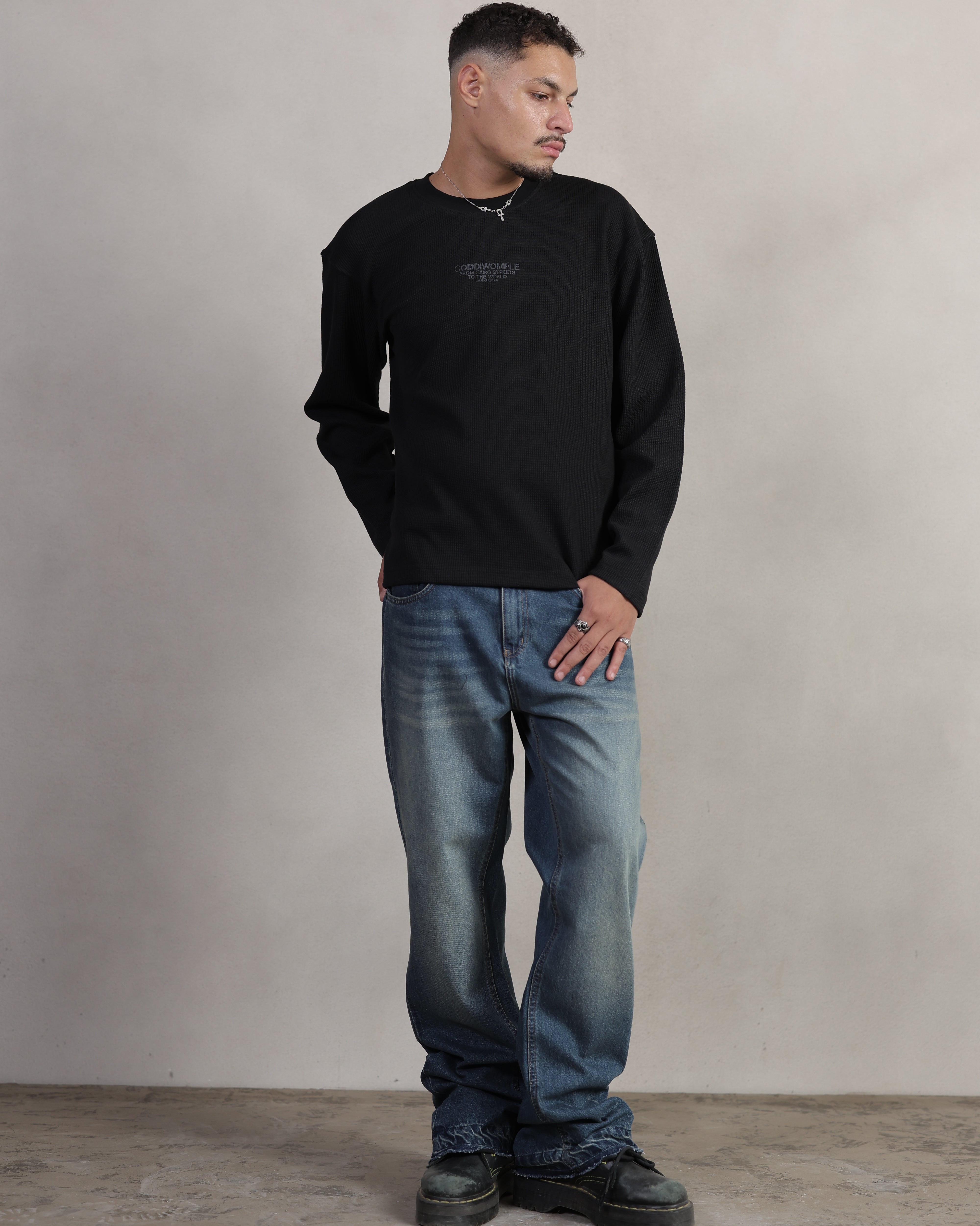 CODDIWOMPLE FADED BOOTCUT JEANS