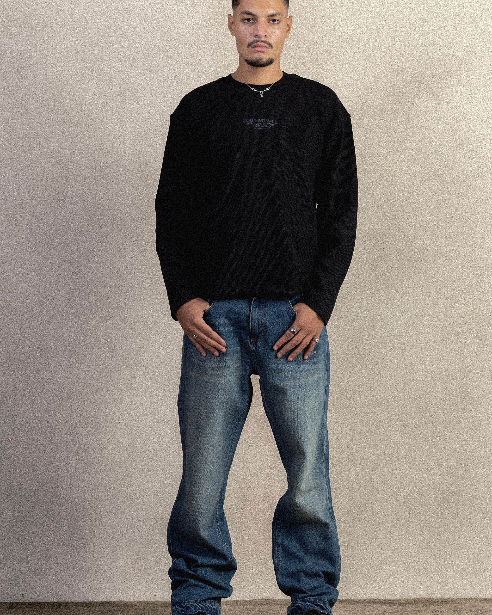 CODDIWOMPLE FADED BOOTCUT JEANS
