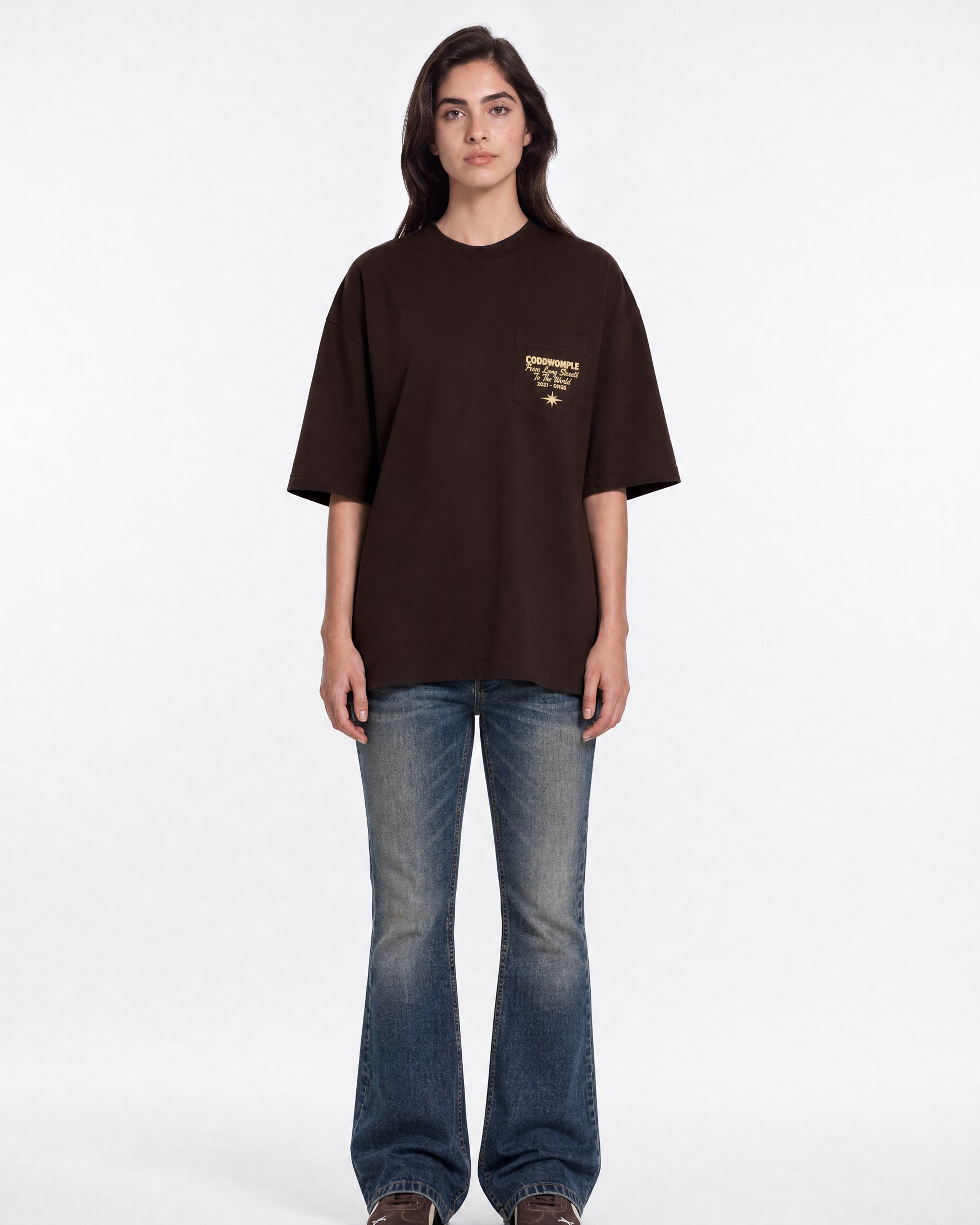 PURPOSE BROWN TEE