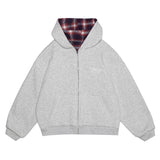 LUMBERJACK REVERSIBLE ZIP-UP JACKET