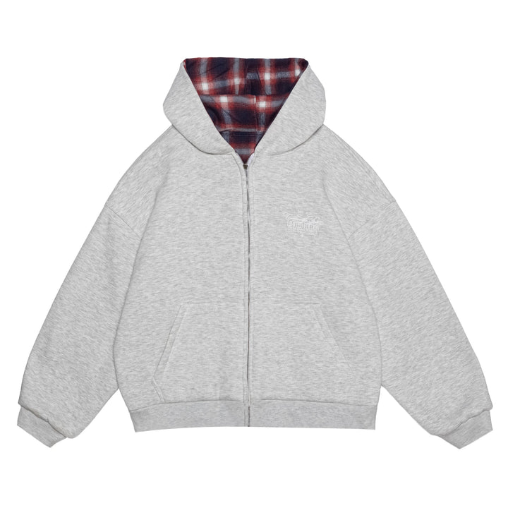 LUMBERJACK REVERSIBLE ZIP-UP JACKET