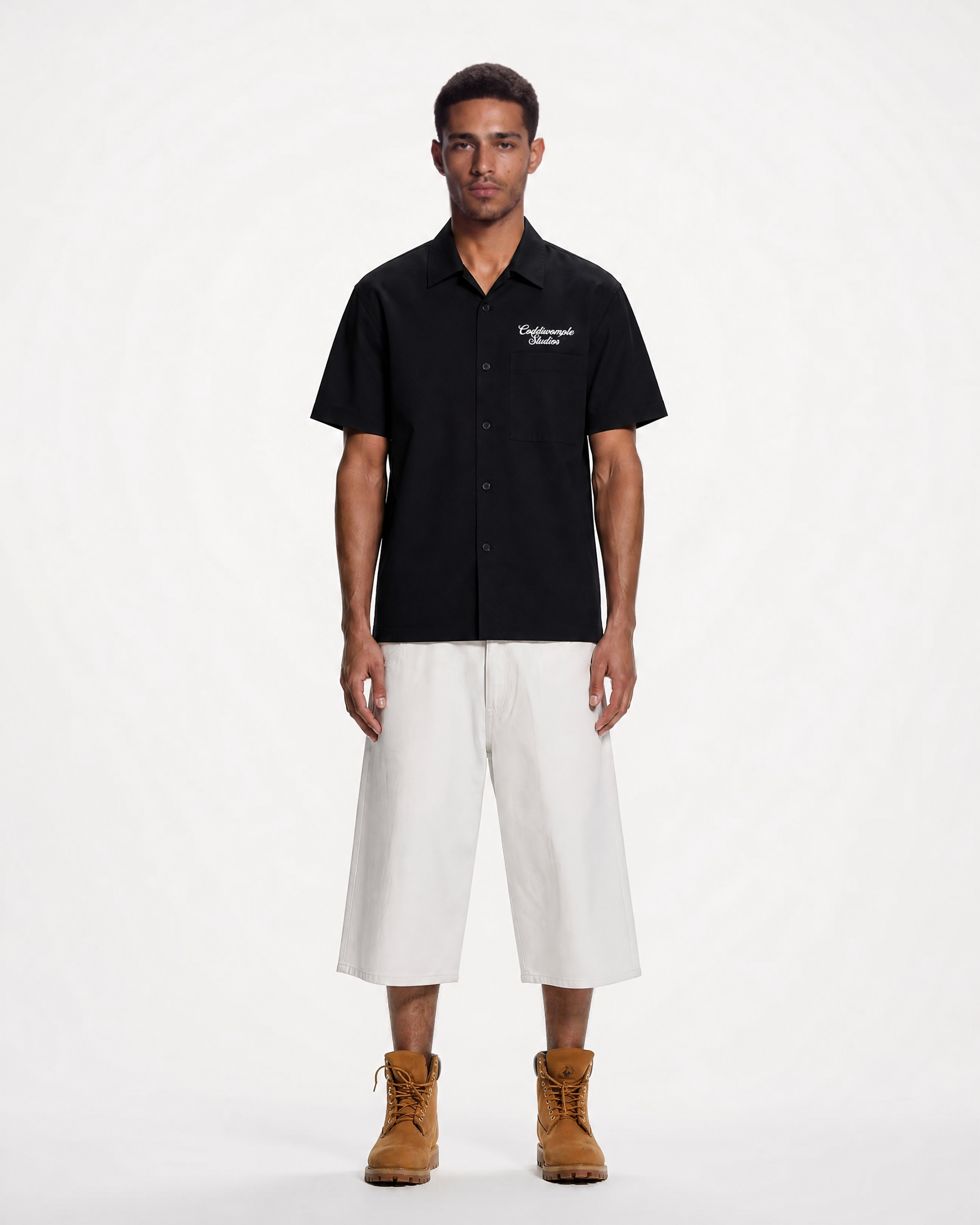 BLACK WORK SHIRT V2