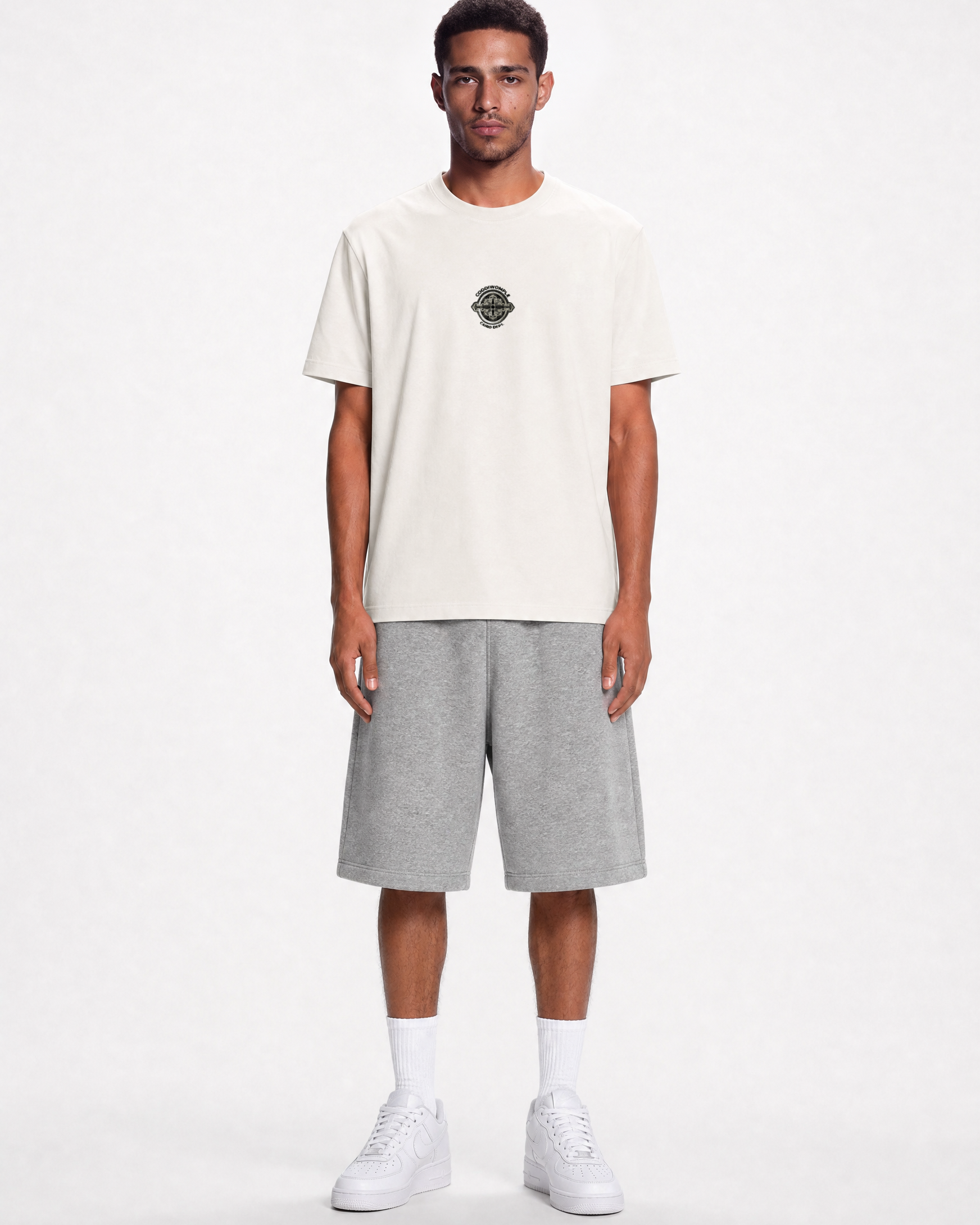 CODDIWOMPLE GREY SWEATSHORTS