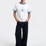 RADIO WHITE RINGER TEE