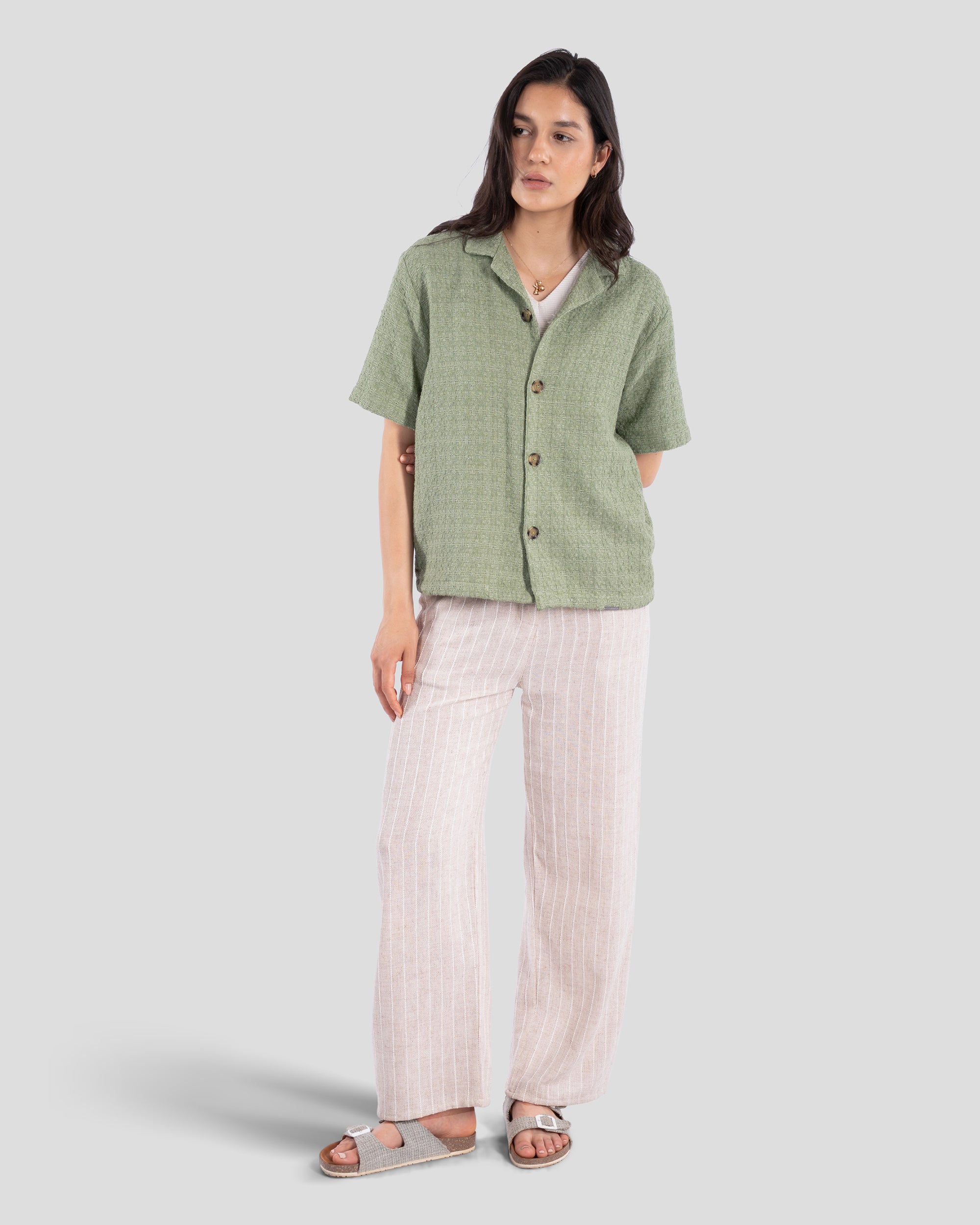 SAGE KNIT SHIRT