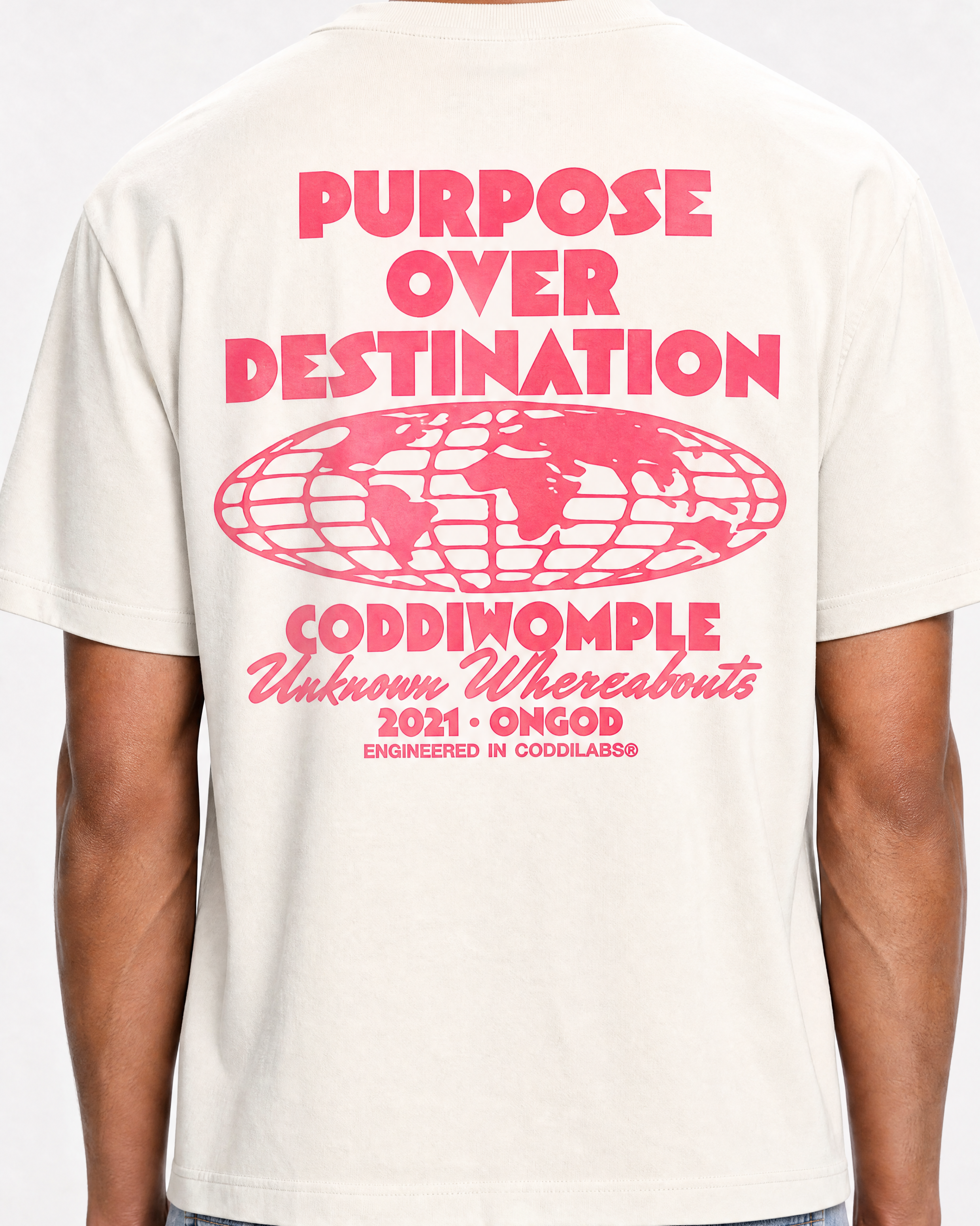 PURPOSE WHITE TEE