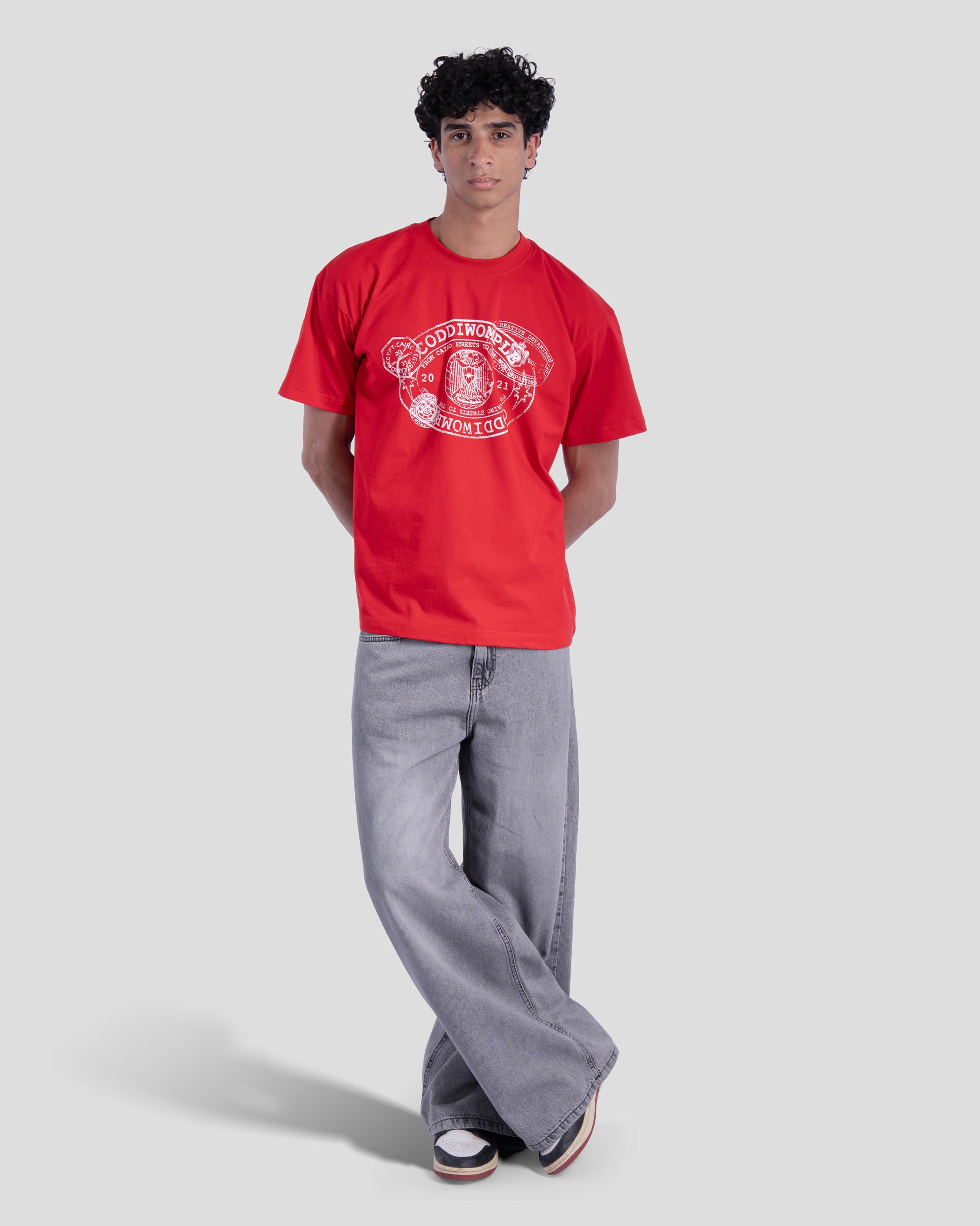 STAMPS RED TEE