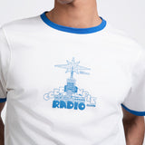 RADIO WHITE RINGER TEE