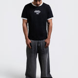 CREATIVE DEPT. BLACK RINGER TEE