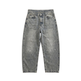 STAINED BAGGY JEANS